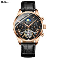 BIDEN 0189 Automatic Mechanical Watch Movements For Sale Stylish Luminous Moonphase Men Watches